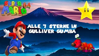 Super Mario 64; Kurs 13: Gulliver Gumba🐛: ALLE 7 ⭐ Sterne ⭐ (Super Mario 3D All-Stars) screenshot 3