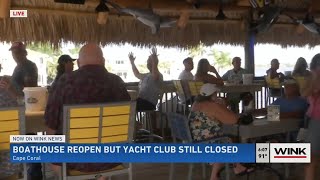 Cape Coral Boathouse restaurant reopens after 9 months