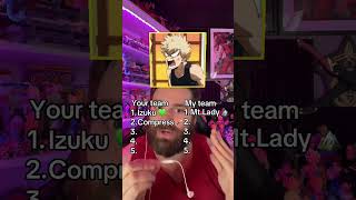 My Hero Academia 5vs5!