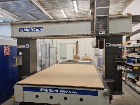 Machining Centre (Universal) MultiCam 8000 Series, Company Amaron s.r.o.