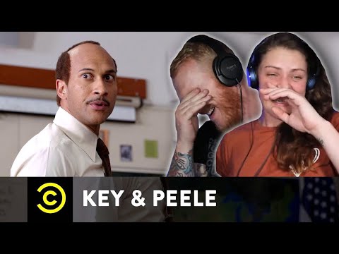 COUPLE React to Key & Peele - Substitute Teacher Part 2 