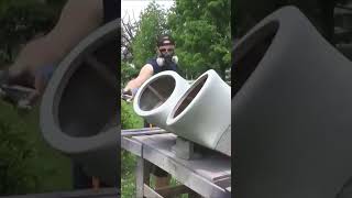 fiberglass sub box #caraudio #caraudiofabrication