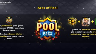 Aces of Pool Pool Pass (2024) Unlocked Rewards 8 Ball Pool