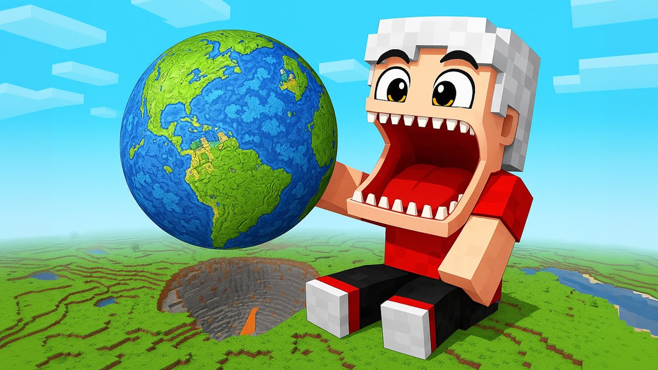 ZJADAM CAŁY ŚWIAT w Minecraft!