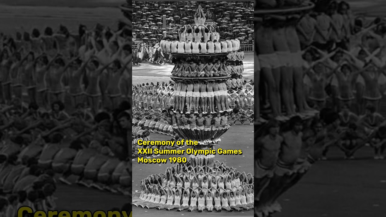 Ceremony of the XXII Summer Olympic Games Moscow 1980