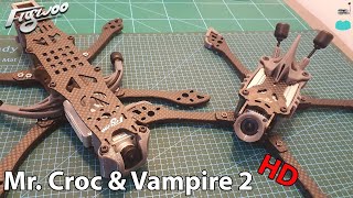 Flywoo Mr. Croc Hd & Vampire 2 Hd Frames Overview