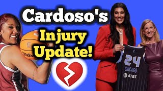 Updates on Kamilla Cardoso's Injury at Chicago Sky of the WNBA