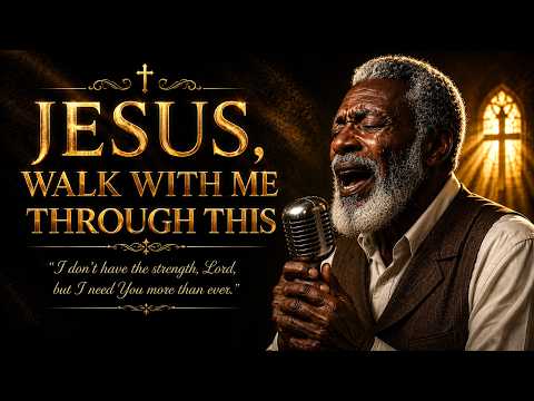 Jesus, Walk With Me Through This 🙏 Deep Gospel Blues Prayer | Emotional Testimony for Hard Times