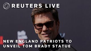 LIVE: New England Patriots to unveil Tom Brady statue