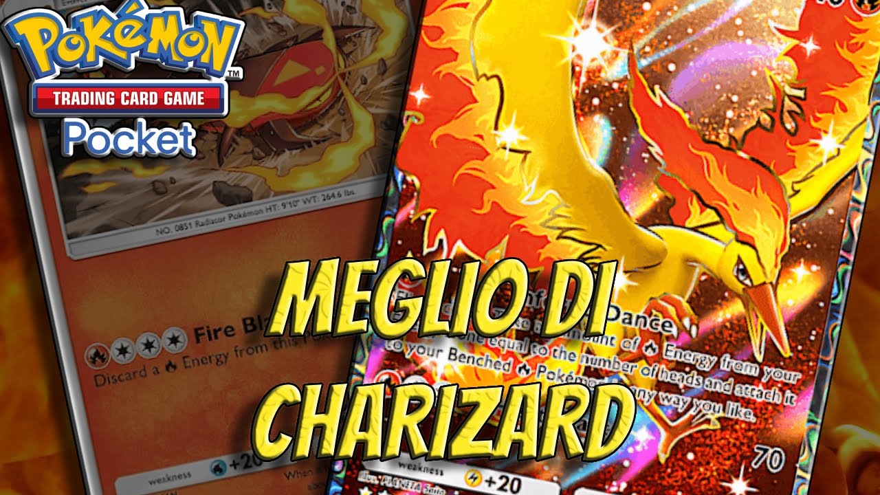 IL MIGLIOR MAZZO FUOCO DEL GIOCO - Pokemon TCG pocket mazzo Centiskorch ...