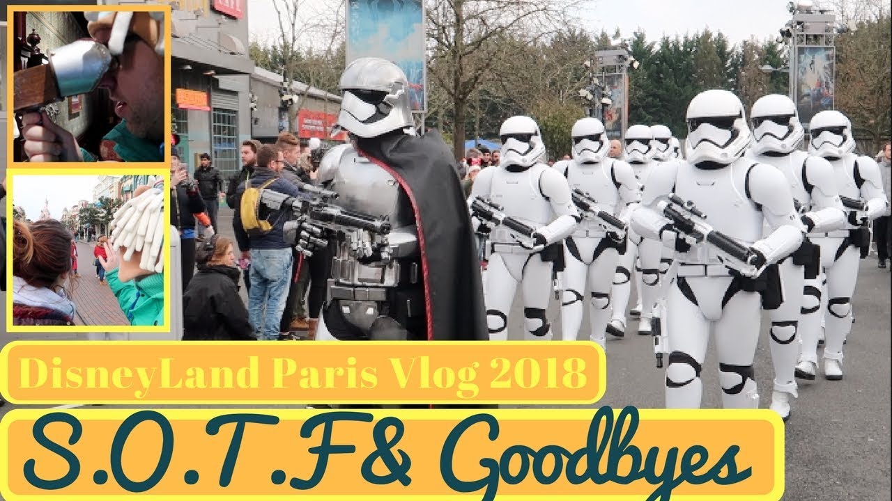 Disneyland Paris January 2018 #8 | Star Wars Seasons of the Force & Saying Goodbye | Krispysmore