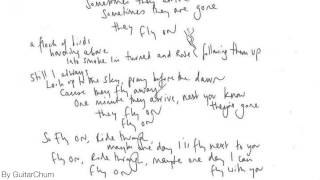O lyrics Coldplay Ghost stories