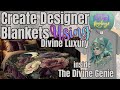 Divine Luxury Upgrade in Divine Genie | Create Designer Blankets &amp; T-Shirts with AI (Live Replay)