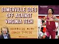 Somerville GOES OFF at Virginia Tech | Courtside w/ Coach J-Ride | FSU Basketball | Warchant TV
