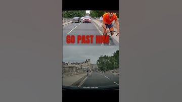 GO PAST HIM! #shorts #cycling #dashcam #viofo