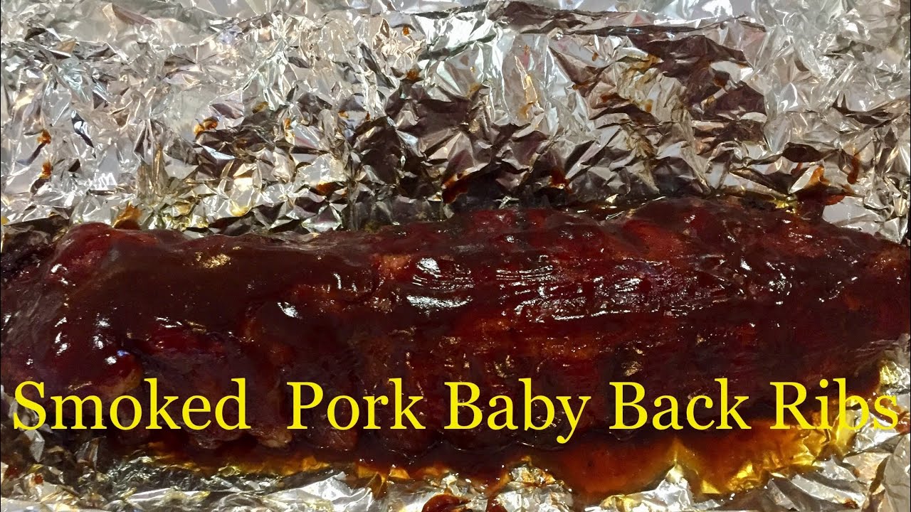 Smoked Pork Baby Back Ribs in the Traeger Grills/ Delicious YouTube