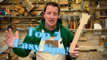 Measuring, Marking and Cutting Fret Slots - THE EASY WAY!