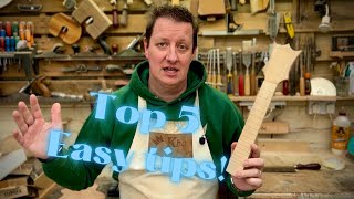 Measuring, Marking and Cutting Fret Slots - THE EASY WAY!