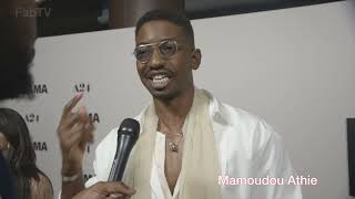 Mamoudou Athie on the red carpet for The Drama—talking about the film and the buzz around it. Net Worth