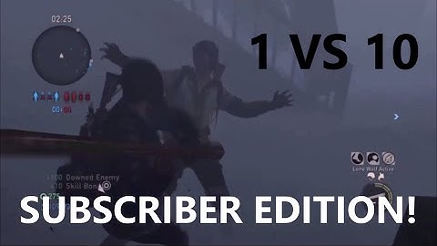 1 vs 10 Comeback (Subscriber Edition) - The Last of Us: Remastered Multiplayer (Suburbs)