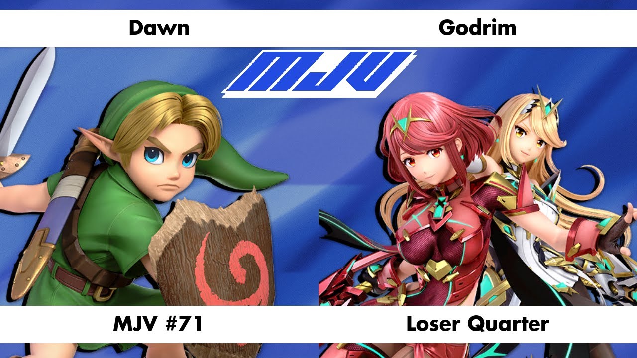 MJV #71 - Dawn (Young Link) Vs. Godrim (Aegis) - Loser Quarter