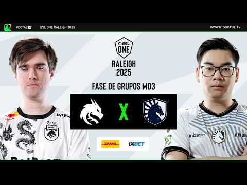 ESL One Raleigh | Team Spirit vs Team Liquid | Fase de Grupos | LIVE C | Dota 2