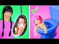 Wednesday 🖤VS Enid 🩷as Good Kid VS Bad Kid! *Clever Babysitting Hacks*