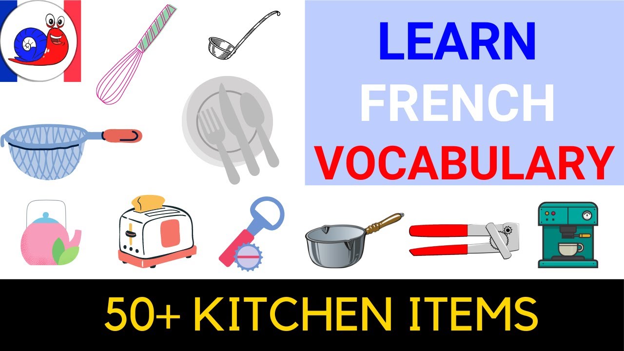 French Vocabulary Cooking List