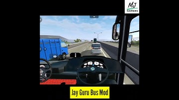 Jay Guru Bus Mod For Bus Simulator Indonesia || Bussid || #shorts #bussid