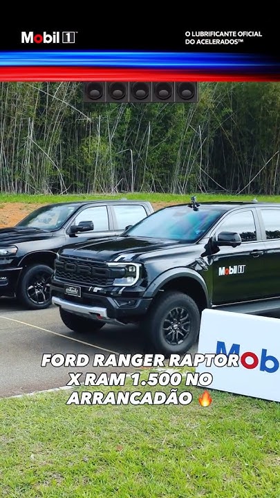 RANGER RAPTOR X RAM 1500 NO ARRANCADÃO (400m) #Shorts