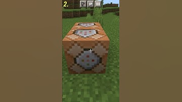 2 Amazing minecraft command block hacks !🔥 #shorts
