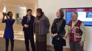 Fordham University Faculty Silent Protest - February 2, 2017