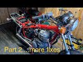 Honda CB450 Part 2- Front Brakes, Oil Change &amp; New Seat Cover