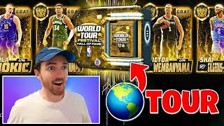 I OPENED *MULTIPLE WORLD TOUR BOXES* PACK OPENING 🌏 NBA 2K26 MYTEAM