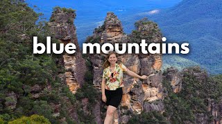 Canadians explore Sydney, Australia! (vlog 3; blue mountains, manly beach & botanic gardens)