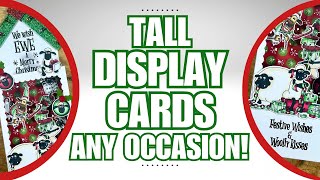 A Dimensional card for ALL Occasions & NO SPECIALITY DIES NEEDED!!!