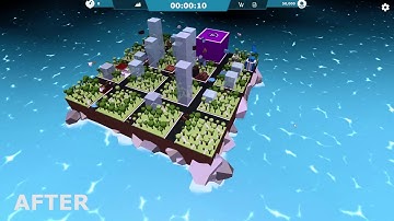 Generating Stones position from Perlin Noise in Unity