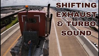 kenworth shifting exhaust and turbo sound