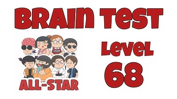 Brain Test All-Star: IQ Boost Level 68 Solution