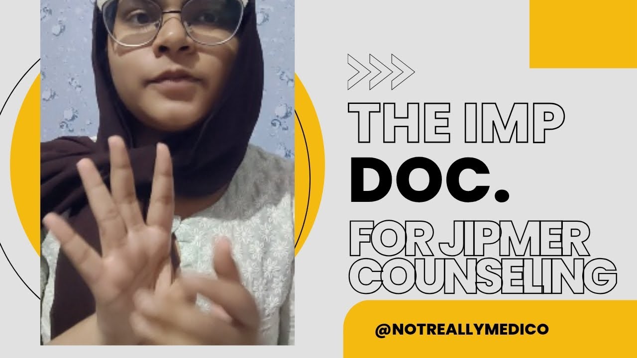 JIPMER B.Sc Counselling 2025: Don't Forget These ESSENTIAL Documents! 📚