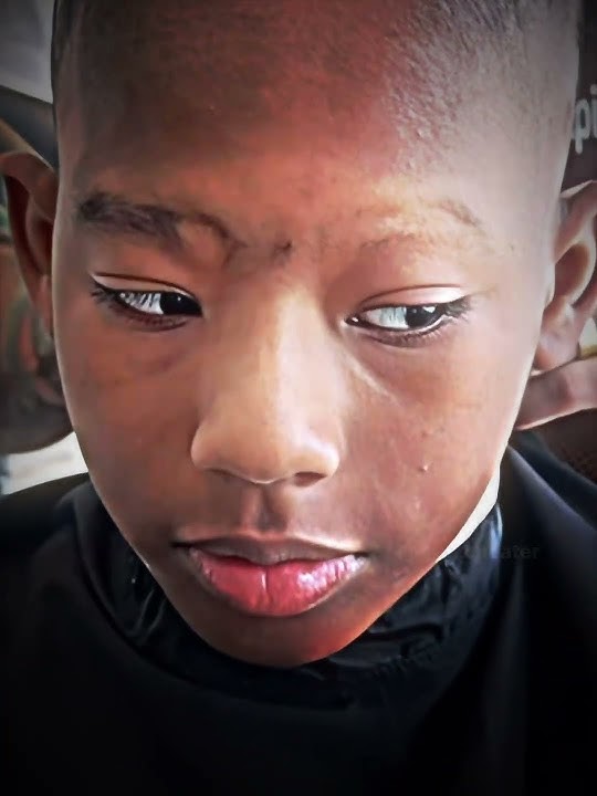 Real Barber❤️#barber #barbershop #transformation #reaction #crying