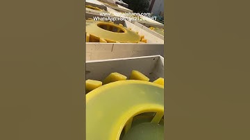 strong impeller,strong stator and rotor,PU impeller and cover plate,polyurethane impeller and stator