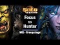  warcraft 3  focus orc vs hunter ne  wgl groupstage