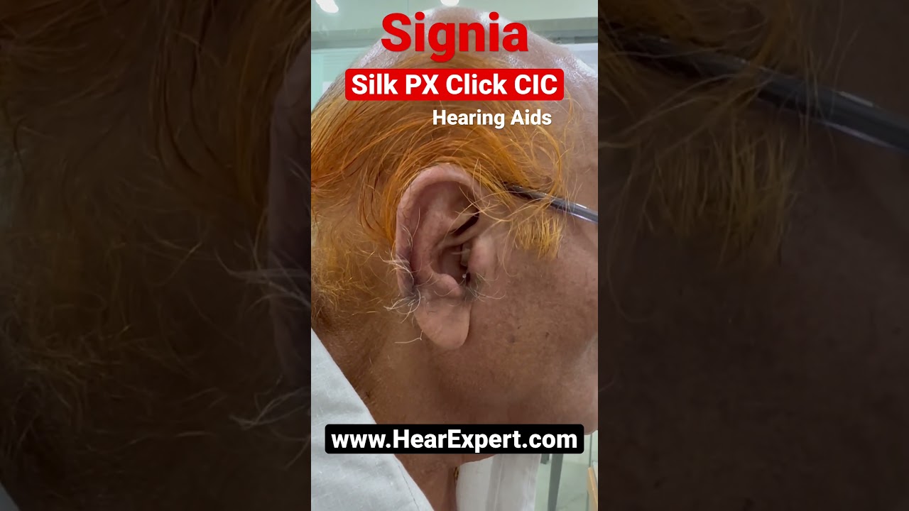 Signia Silk Click CIC Hearing Aids 
