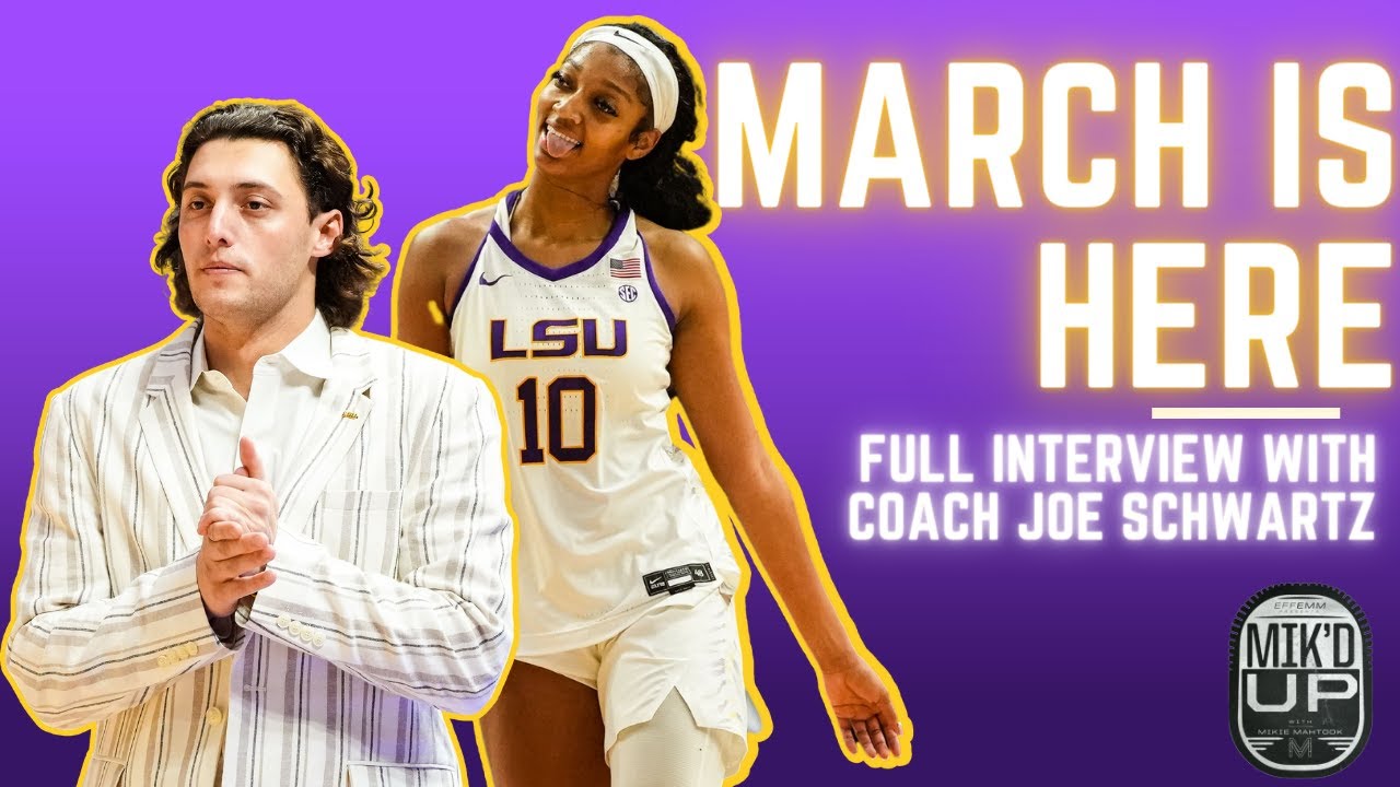 LSU Womens Basketball Assistant Coach Joe Schwartz Previews the LSU