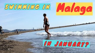 Malaga: swim in January?