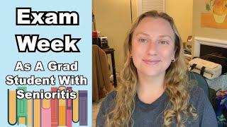 Exam Week as a Grad Student with Senioritis | Georgetown SMP Premed Postbacc