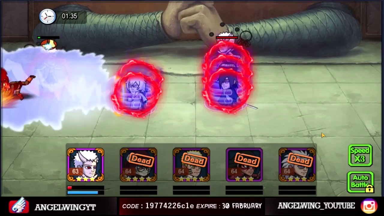 🆕Ninja World War[Gameplay#20 ] & Code And Sage Hashirama gameplay