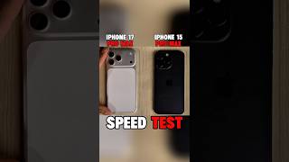🔥IPHONE 17 PRO MAX VS IPHONE 15 PRO MAX SPEED TEST💥🥶