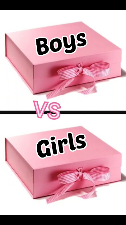 🥰Choose Your Surprise Gift box🎁 Boys vs Girls Gift 🤗#shorts